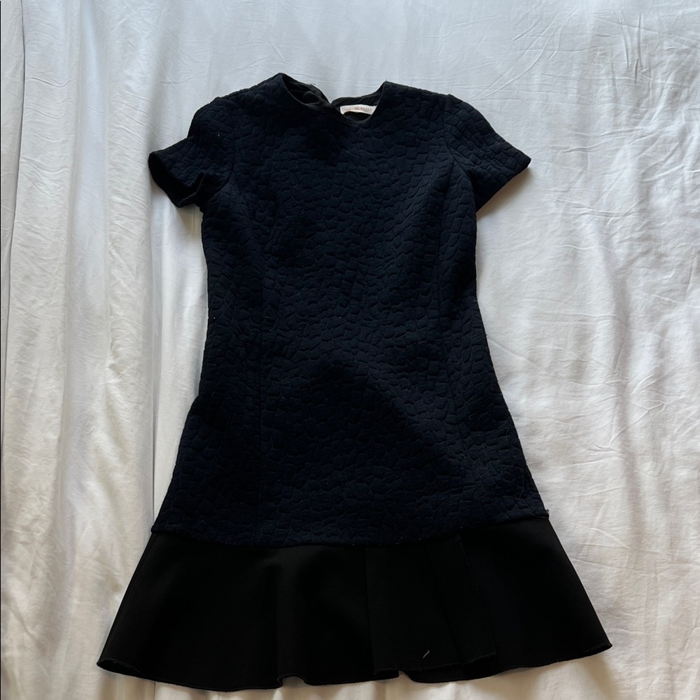 Tory Burch Navy Textured Dress